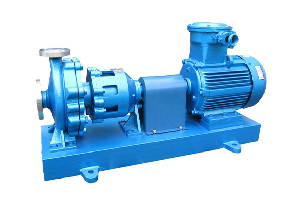 IMC Metal Magnetic Split Flow Pump (Jacketed, Self-Priming)